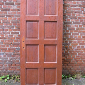 199,5hx81br Zwaar uitgevoerde pitchpine paneeldeur 4,4 cm dik
