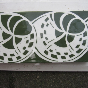 Antieke wandtegels, art nouveau wandtegels, art deco wandtegels, antieke muurtegels