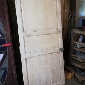 205hx93,5b Oude geloogd grenen kastdeur