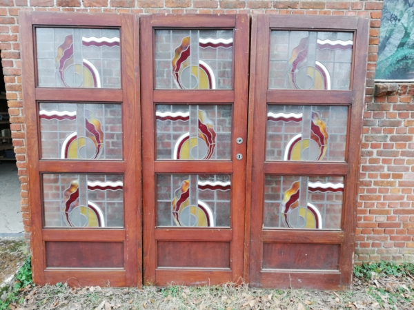 glas in lood deuren