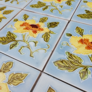 art nouveau tiles