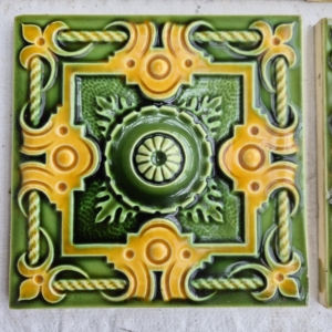 0. 275 stuks art nouveau wandtegels Gilliot Hemiksem